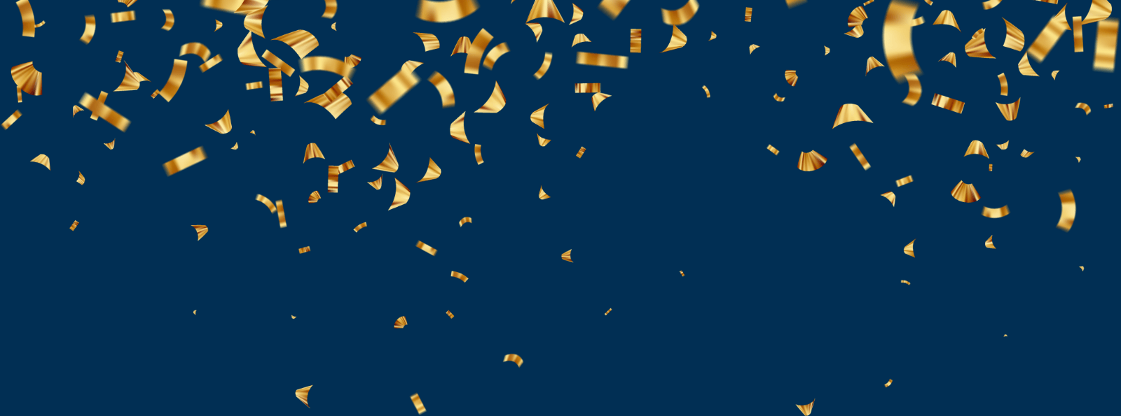 gold confetti