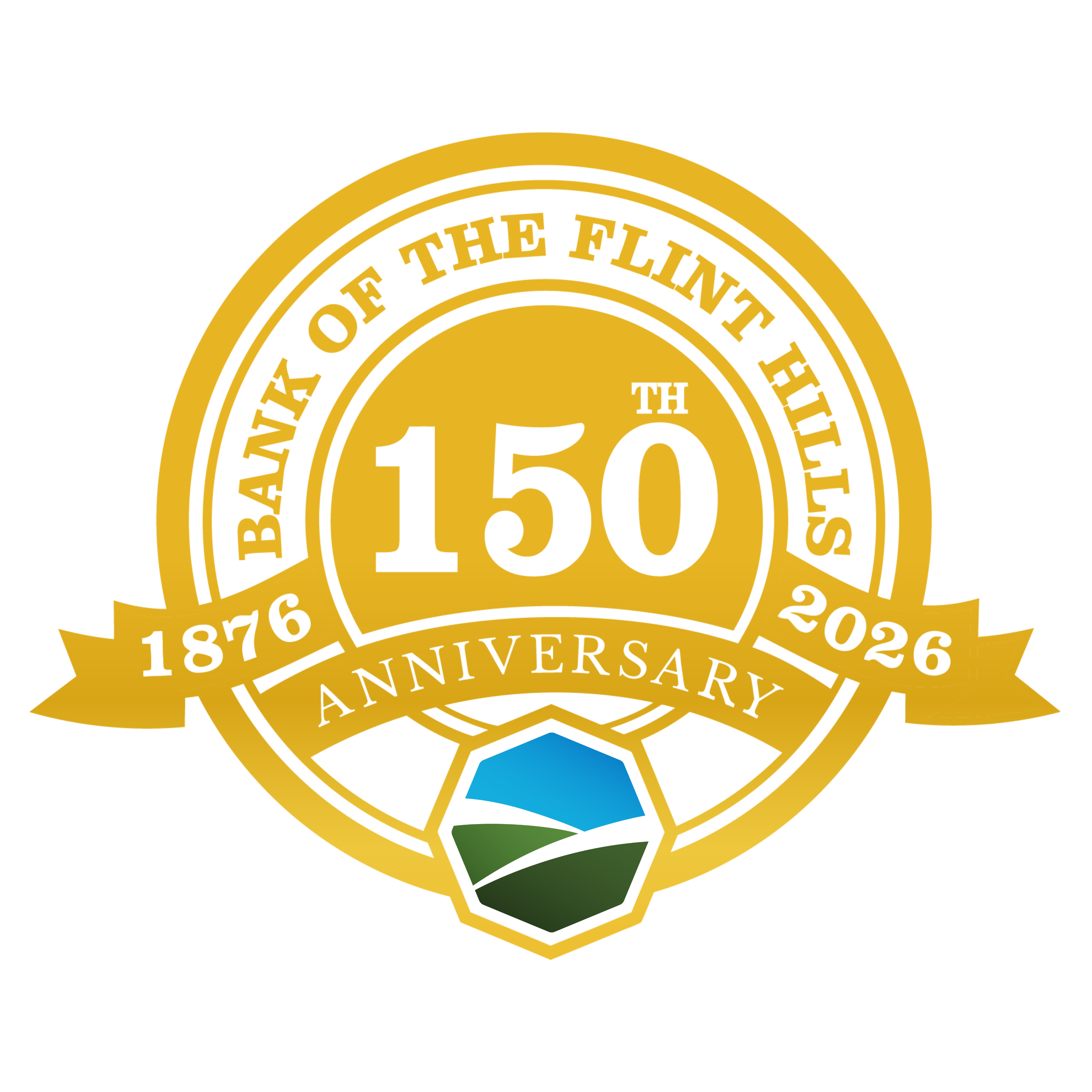 150th logo