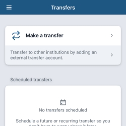 Mobile App Transfers